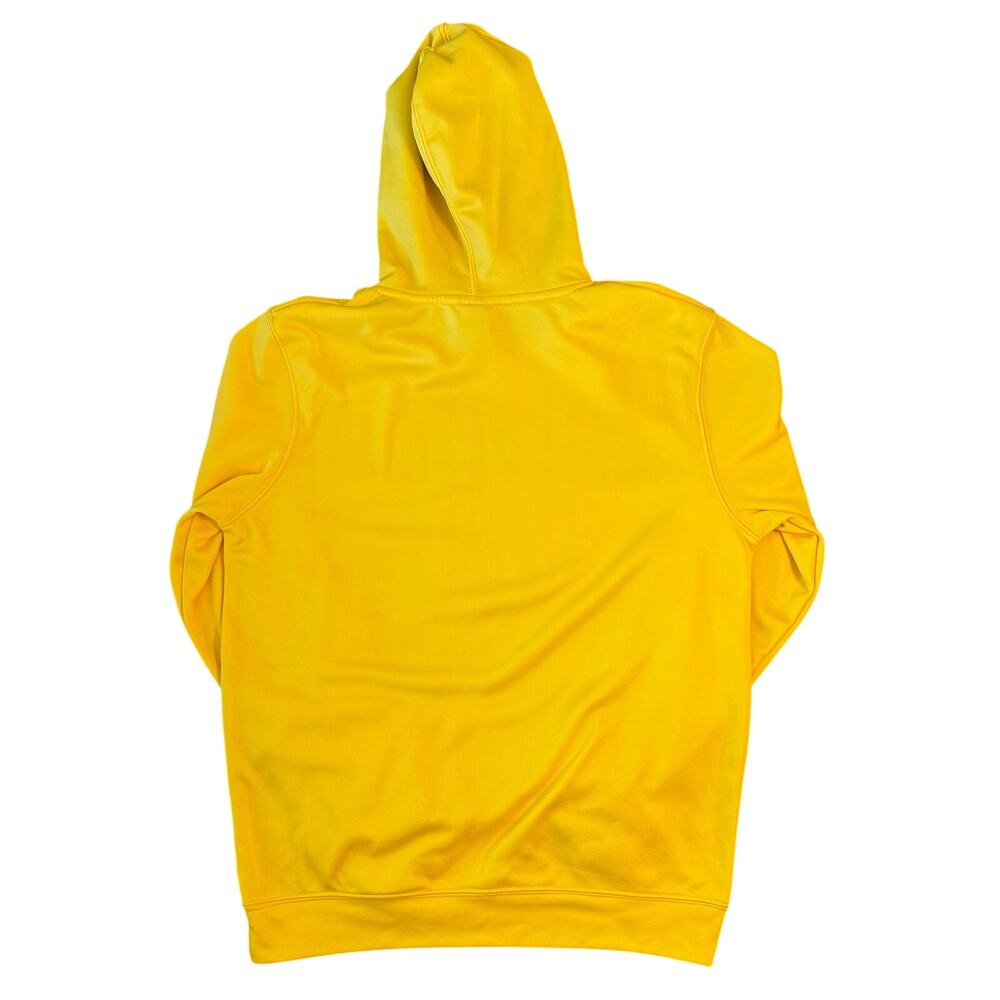 Michigan Wolverines Hoodie Colosseum Slash Stack Sweatshirt Maize Unisex Medium - Picture 2 of 8
